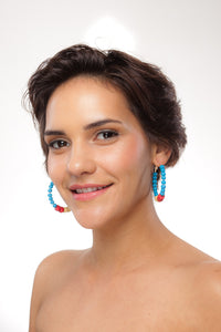 Panama Earring Hoops - Sasha L JEWELS LLC