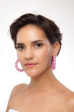 Load image into Gallery viewer, Metallic Hoop Earrings - Sasha L JEWELS LLC