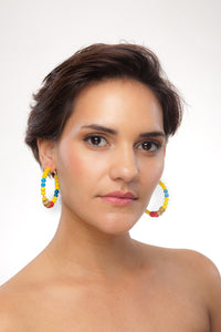 Cape Verde Earring Hoops - Sasha L JEWELS LLC