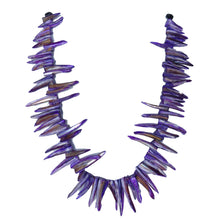 Load image into Gallery viewer, Purple Shell Dynasty Necklace - Sasha L JEWELS LLC