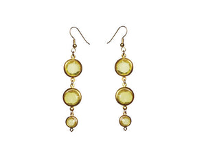 Signature Temptress Earrings- (Amber or Emerald Shades) - Sasha L JEWELS LLC