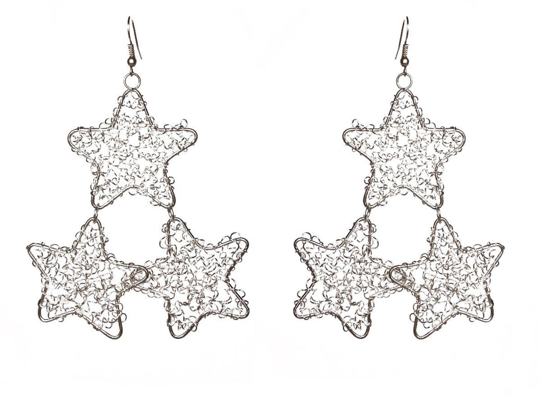 Star Wire Constellation Earrings - Sasha L JEWELS LLC
