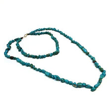 Load image into Gallery viewer, Turquoise Chip Necklace - Sasha L JEWELS LLC