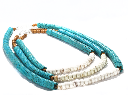 Turquoise Temptress Necklaces - Sasha L JEWELS LLC