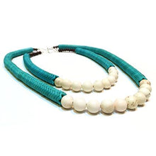Load image into Gallery viewer, Turquoise Temptress Round Necklace Sasha L Jewels Beaded Chokers
