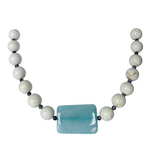 Load image into Gallery viewer, White Obsidian Necklace - Sasha L JEWELS LLC