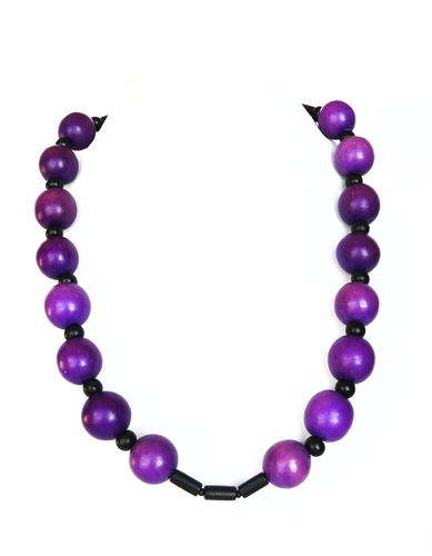 Purple Lush Necklace - Sasha L JEWELS LLC